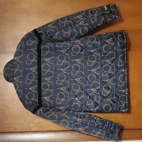 NWT Disney Parks 50th Anniversary Luxe Quilted Puffer Coat - Picture 6 of 11